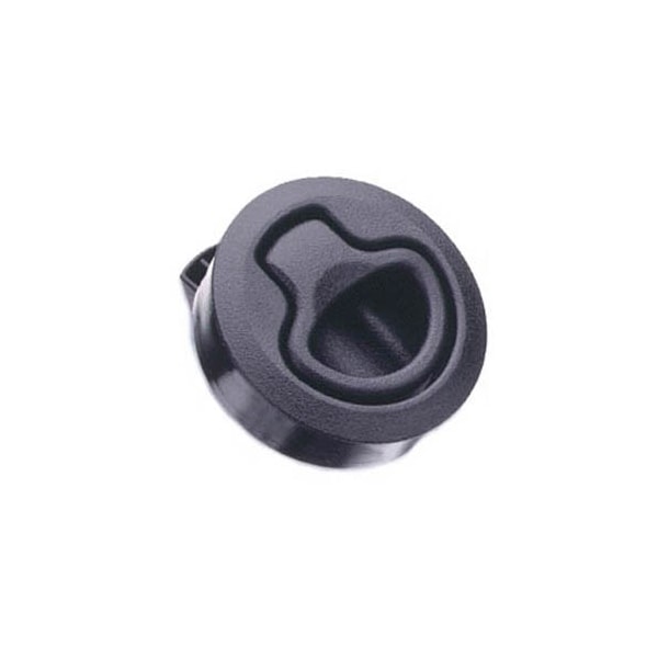 Flush Pull Latch, Black
